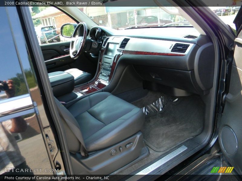 Black Raven / Ebony 2008 Cadillac Escalade ESV AWD