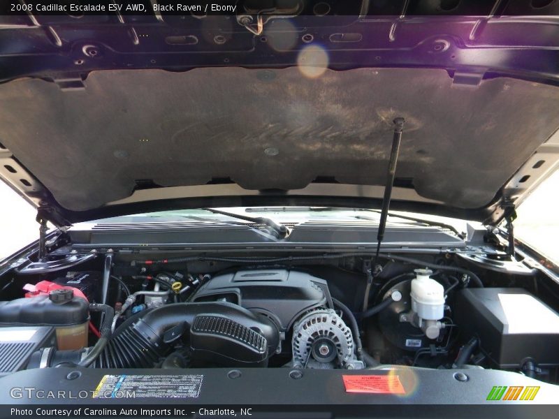 Black Raven / Ebony 2008 Cadillac Escalade ESV AWD
