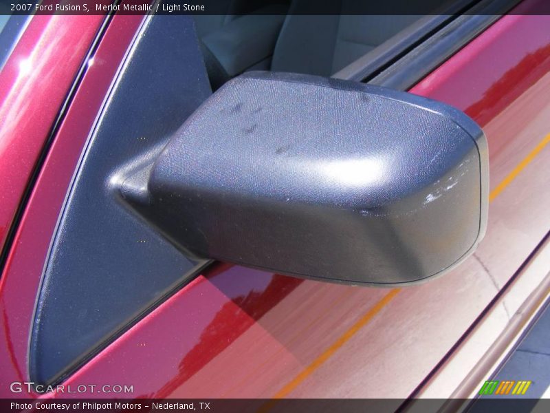 Merlot Metallic / Light Stone 2007 Ford Fusion S