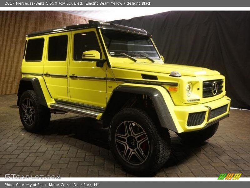  2017 G 550 4x4 Squared Electric Beam Yellow