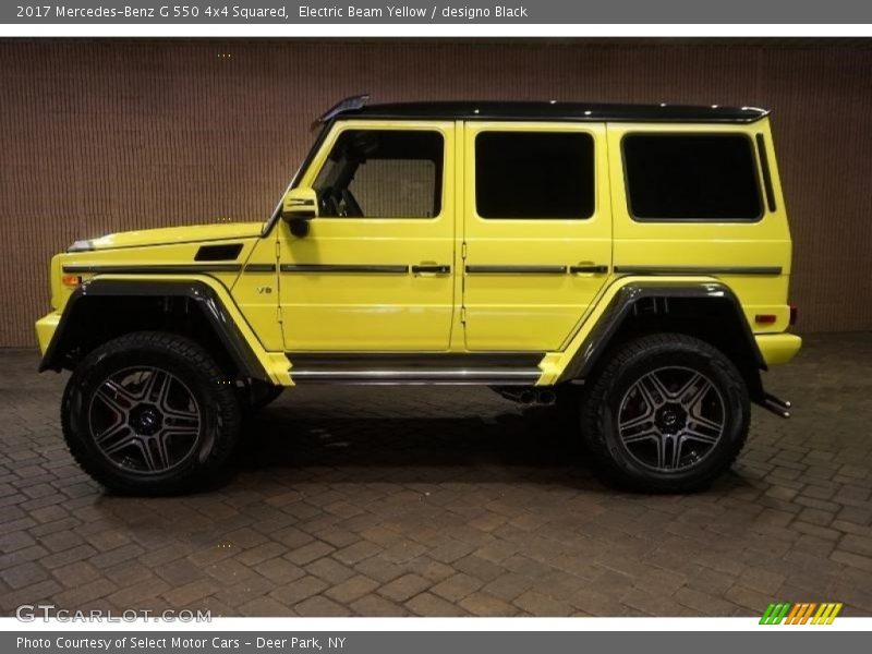  2017 G 550 4x4 Squared Electric Beam Yellow