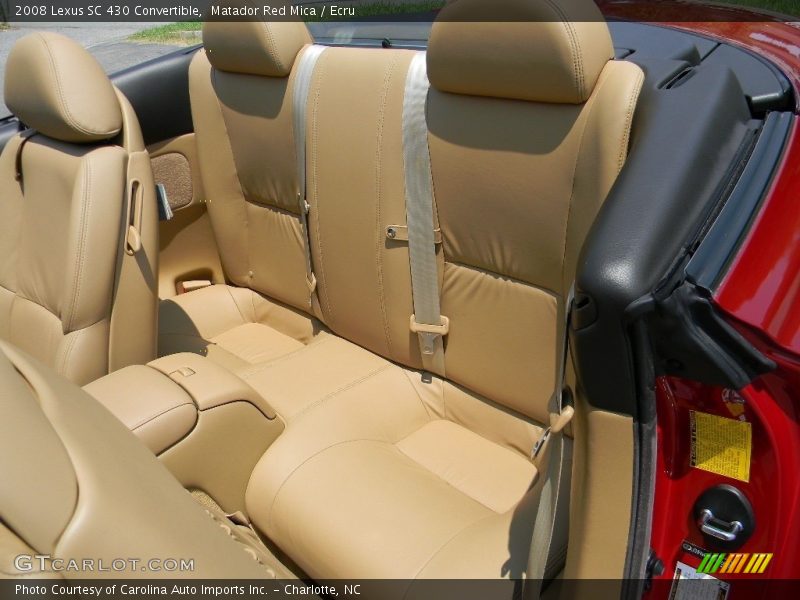 Matador Red Mica / Ecru 2008 Lexus SC 430 Convertible