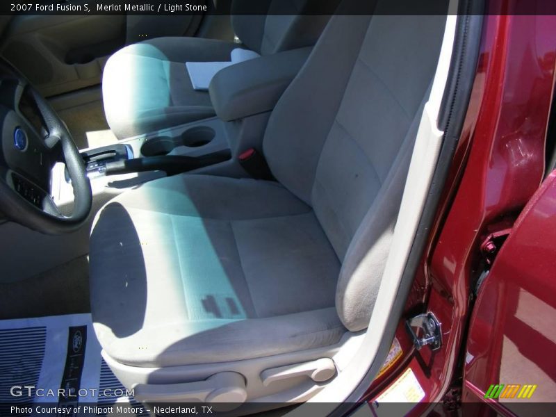 Merlot Metallic / Light Stone 2007 Ford Fusion S