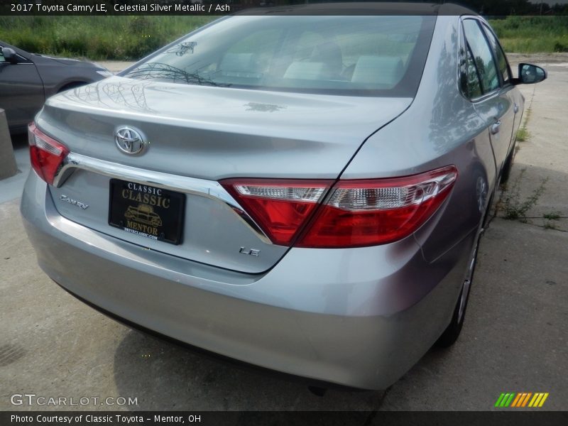 Celestial Silver Metallic / Ash 2017 Toyota Camry LE