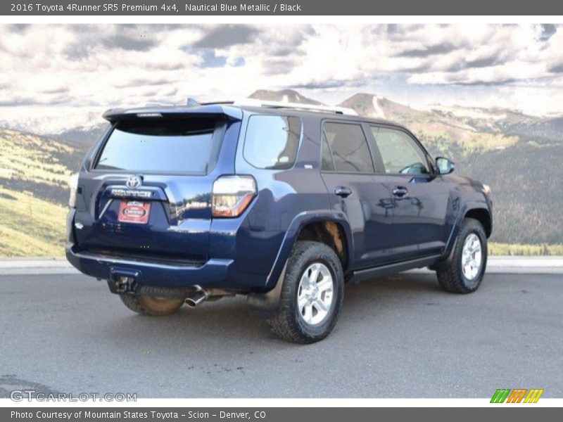 Nautical Blue Metallic / Black 2016 Toyota 4Runner SR5 Premium 4x4