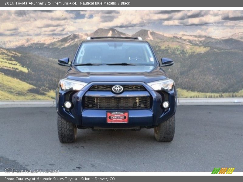 Nautical Blue Metallic / Black 2016 Toyota 4Runner SR5 Premium 4x4