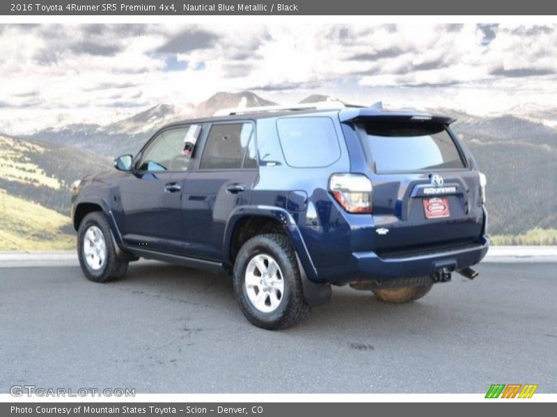 Nautical Blue Metallic / Black 2016 Toyota 4Runner SR5 Premium 4x4