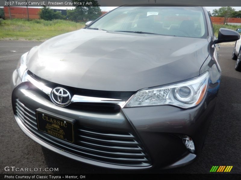Predawn Gray Mica / Ash 2017 Toyota Camry LE