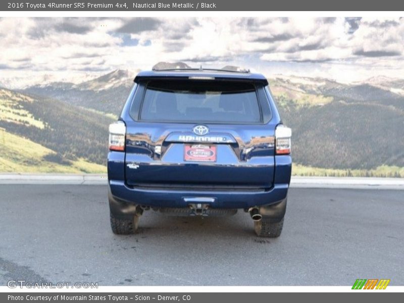 Nautical Blue Metallic / Black 2016 Toyota 4Runner SR5 Premium 4x4