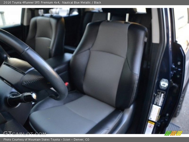 Nautical Blue Metallic / Black 2016 Toyota 4Runner SR5 Premium 4x4
