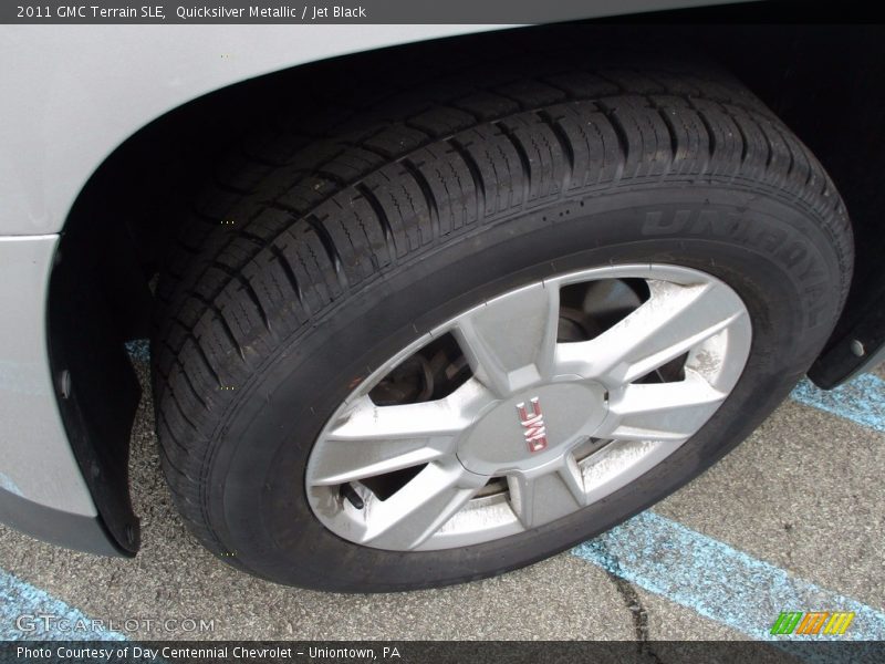 Quicksilver Metallic / Jet Black 2011 GMC Terrain SLE