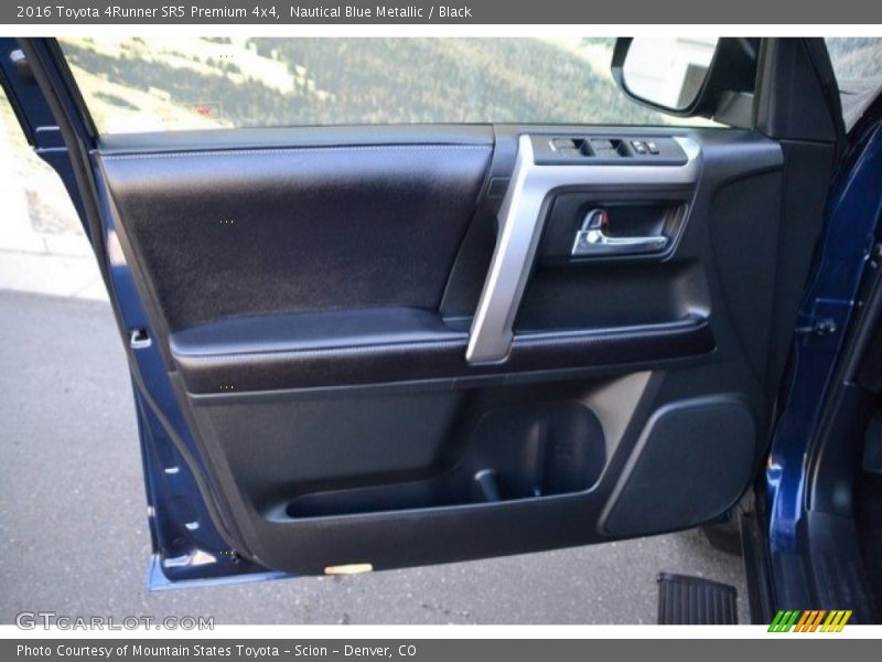 Nautical Blue Metallic / Black 2016 Toyota 4Runner SR5 Premium 4x4