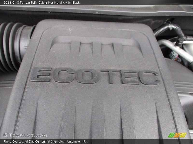 Quicksilver Metallic / Jet Black 2011 GMC Terrain SLE
