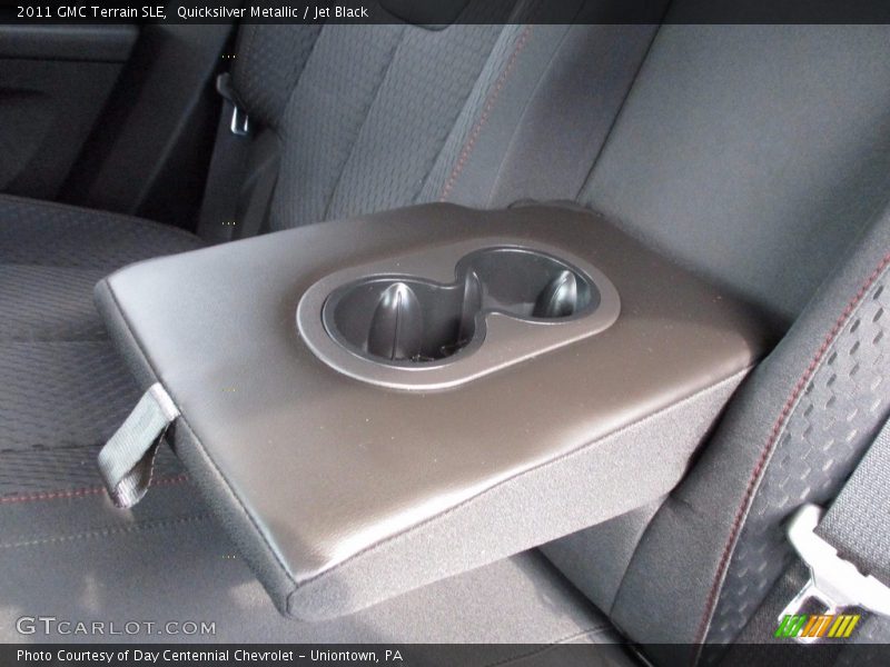 Quicksilver Metallic / Jet Black 2011 GMC Terrain SLE