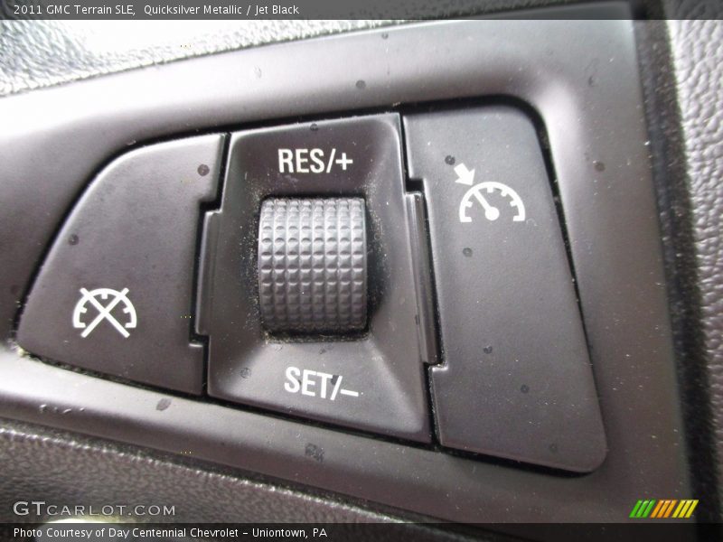 Quicksilver Metallic / Jet Black 2011 GMC Terrain SLE