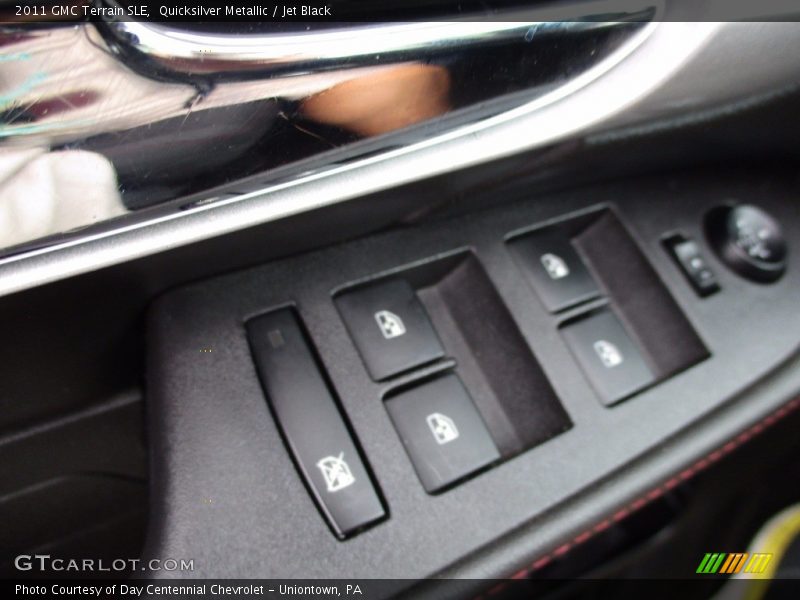 Quicksilver Metallic / Jet Black 2011 GMC Terrain SLE