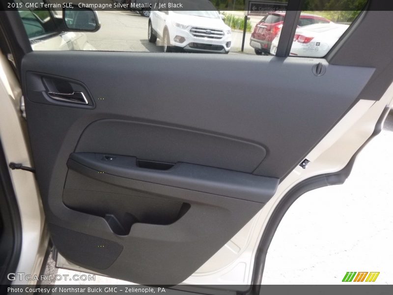 Champagne Silver Metallic / Jet Black 2015 GMC Terrain SLE