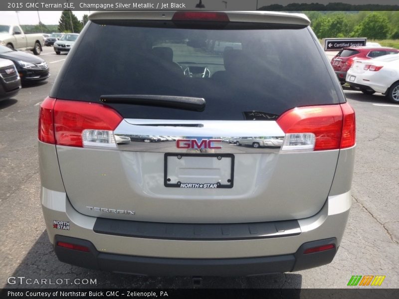 Champagne Silver Metallic / Jet Black 2015 GMC Terrain SLE