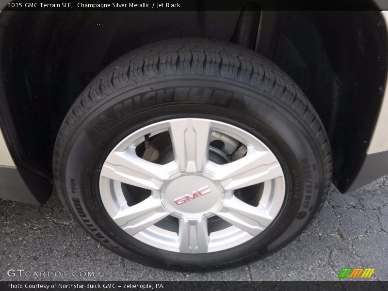 Champagne Silver Metallic / Jet Black 2015 GMC Terrain SLE