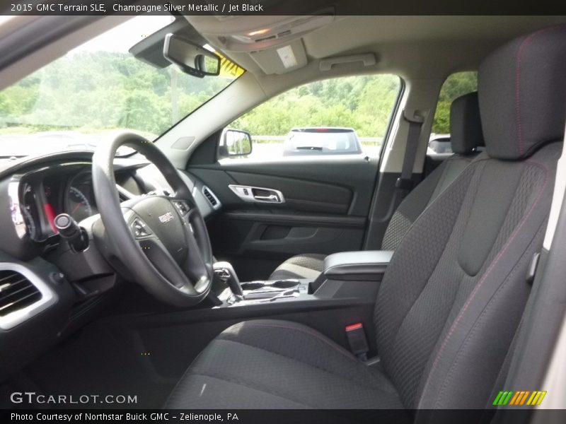 Champagne Silver Metallic / Jet Black 2015 GMC Terrain SLE