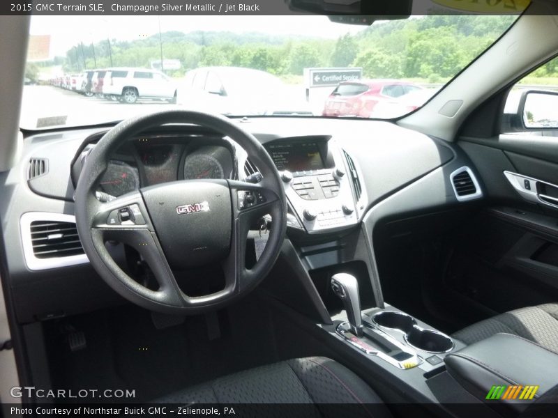 Champagne Silver Metallic / Jet Black 2015 GMC Terrain SLE