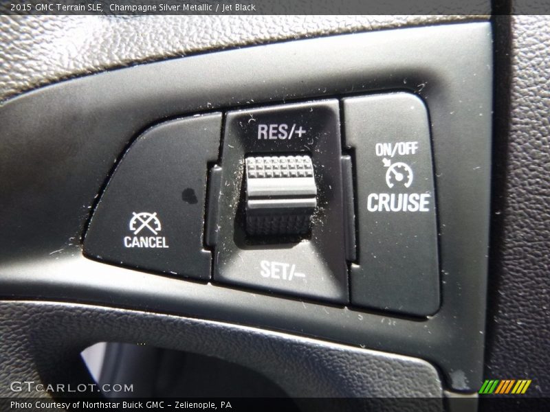 Champagne Silver Metallic / Jet Black 2015 GMC Terrain SLE