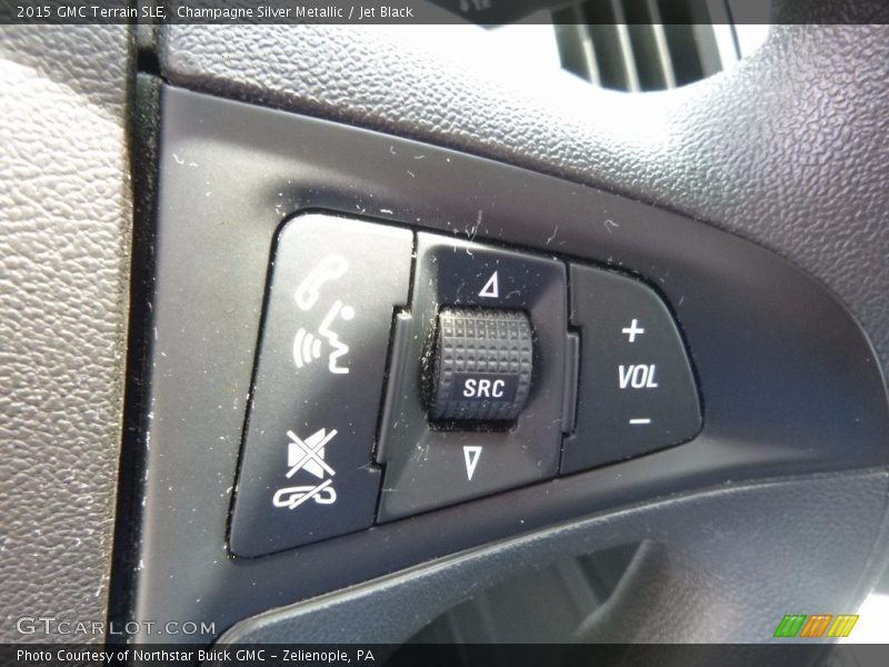 Champagne Silver Metallic / Jet Black 2015 GMC Terrain SLE