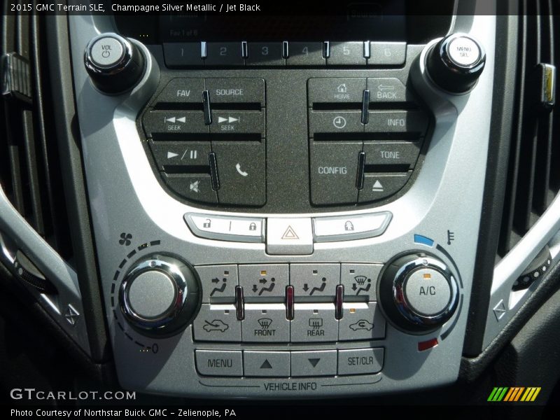 Champagne Silver Metallic / Jet Black 2015 GMC Terrain SLE