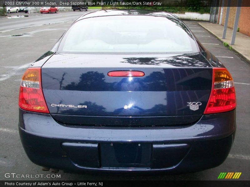 Deep Sapphire Blue Pearl / Light Taupe/Dark Slate Gray 2003 Chrysler 300 M Sedan