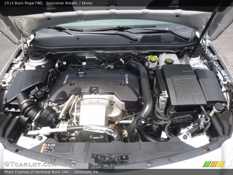 Quicksilver Metallic / Ebony 2014 Buick Regal FWD