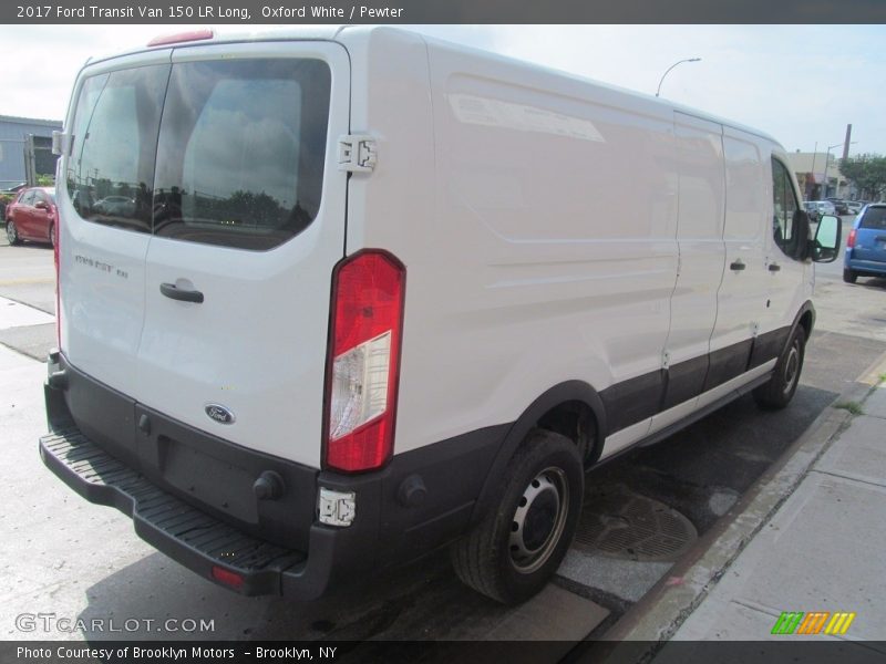 Oxford White / Pewter 2017 Ford Transit Van 150 LR Long