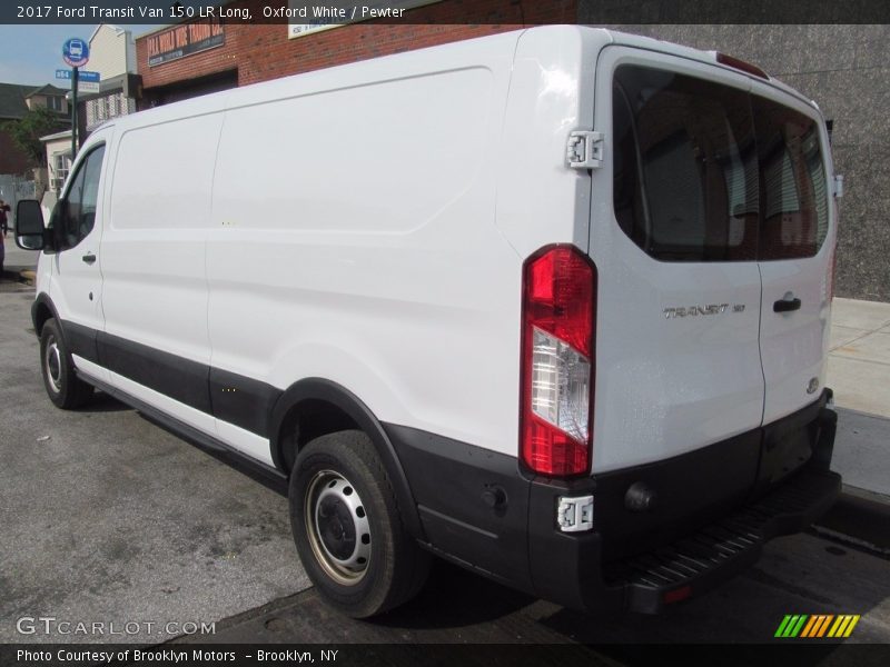Oxford White / Pewter 2017 Ford Transit Van 150 LR Long