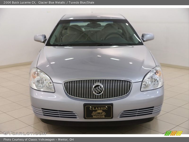 Glacier Blue Metallic / Tuxedo Blue/Shale 2006 Buick Lucerne CX
