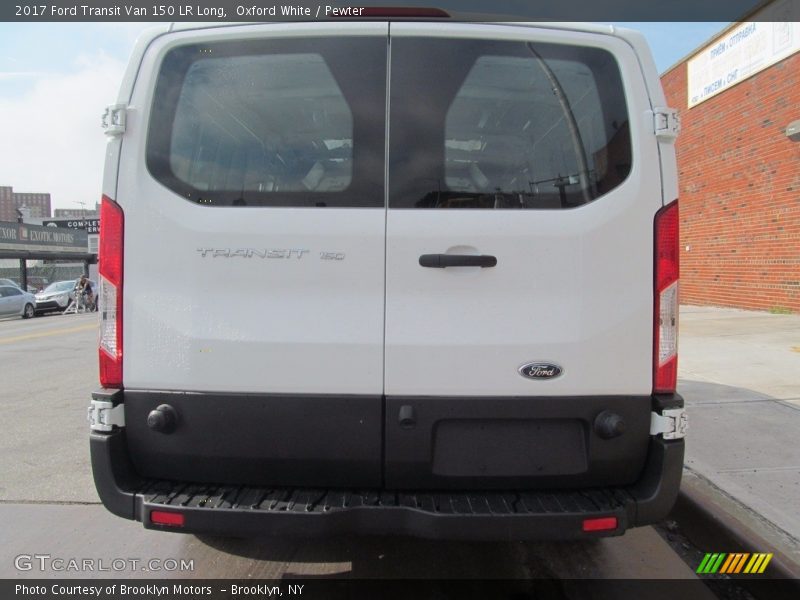 Oxford White / Pewter 2017 Ford Transit Van 150 LR Long
