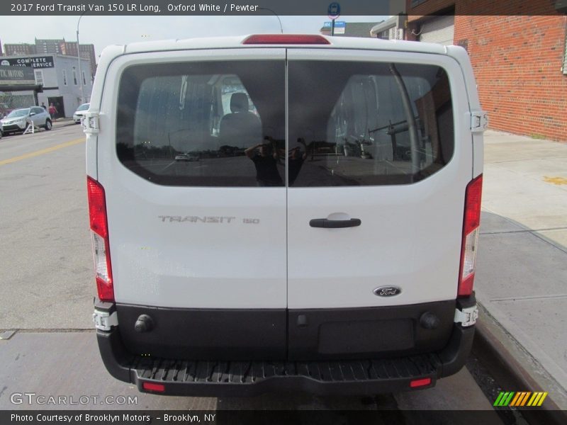 Oxford White / Pewter 2017 Ford Transit Van 150 LR Long