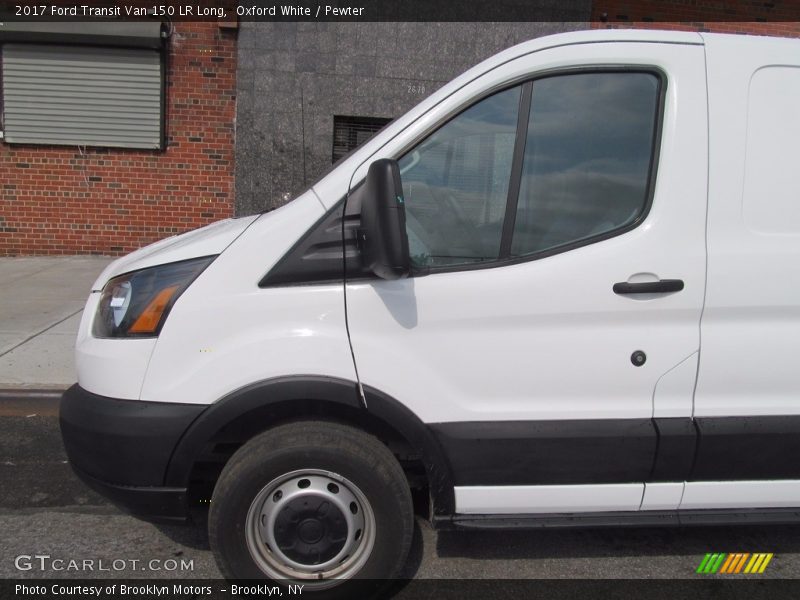 Oxford White / Pewter 2017 Ford Transit Van 150 LR Long