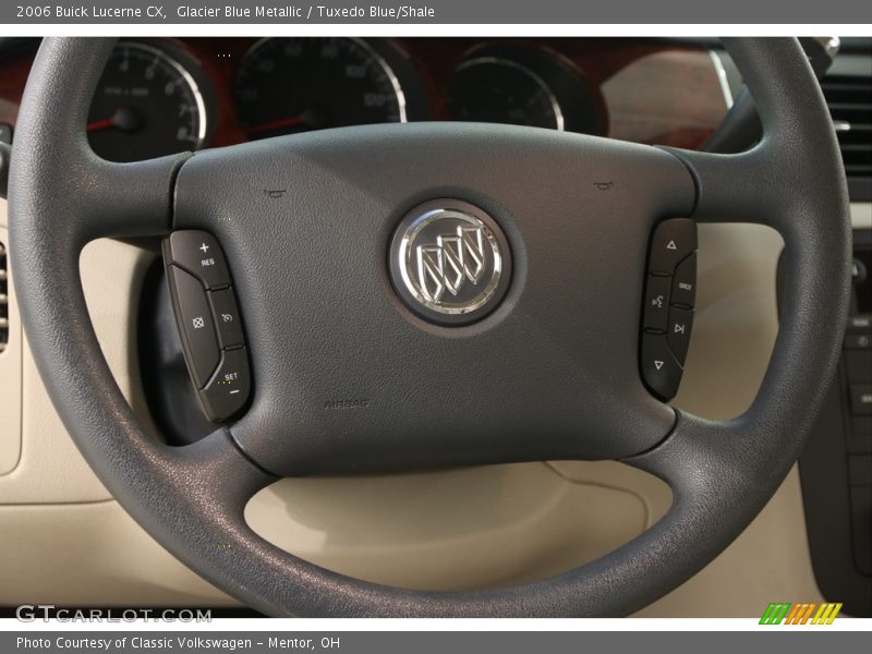 Glacier Blue Metallic / Tuxedo Blue/Shale 2006 Buick Lucerne CX