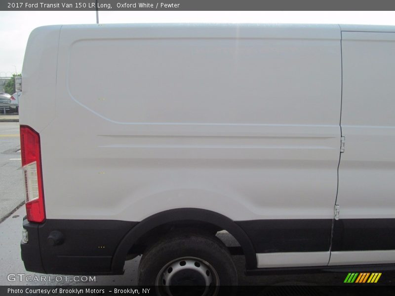 Oxford White / Pewter 2017 Ford Transit Van 150 LR Long