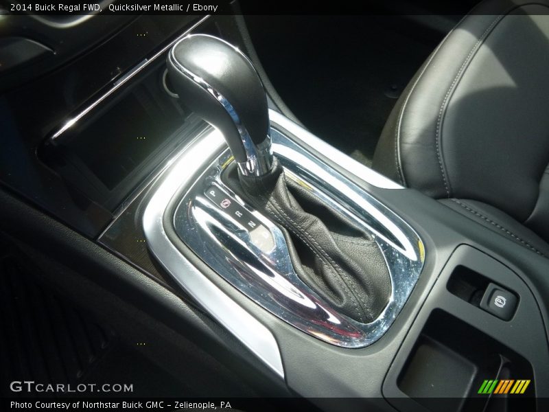 Quicksilver Metallic / Ebony 2014 Buick Regal FWD