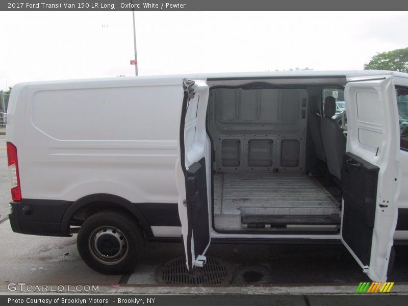 Oxford White / Pewter 2017 Ford Transit Van 150 LR Long