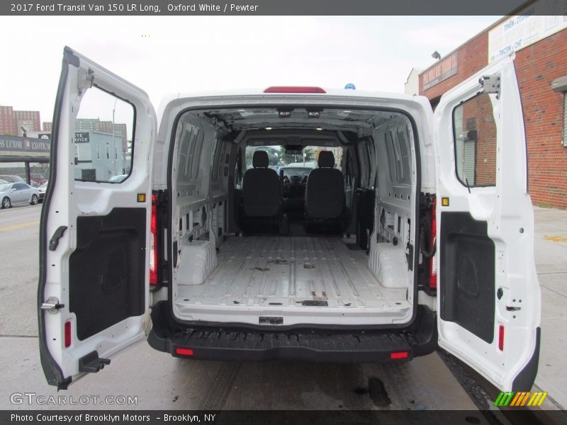 Oxford White / Pewter 2017 Ford Transit Van 150 LR Long