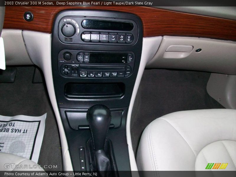 Deep Sapphire Blue Pearl / Light Taupe/Dark Slate Gray 2003 Chrysler 300 M Sedan