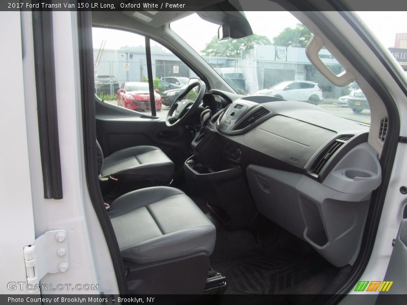 Oxford White / Pewter 2017 Ford Transit Van 150 LR Long