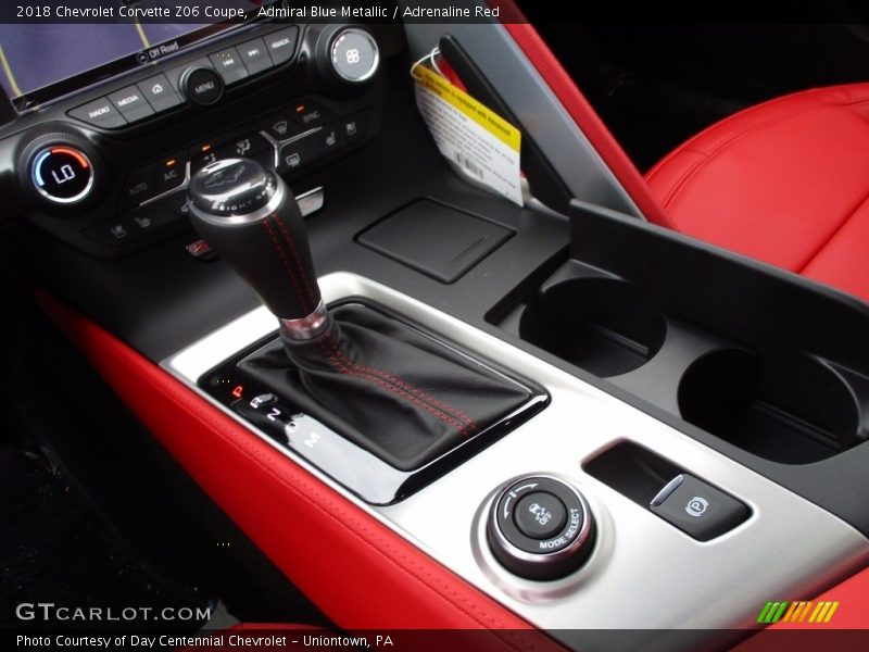 2018 Corvette Z06 Coupe 8 Speed Automatic Shifter