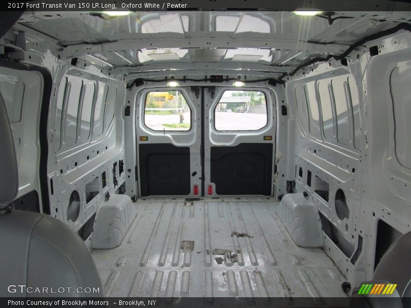 Oxford White / Pewter 2017 Ford Transit Van 150 LR Long