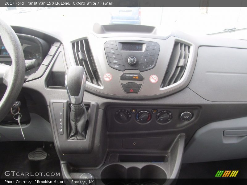 Oxford White / Pewter 2017 Ford Transit Van 150 LR Long