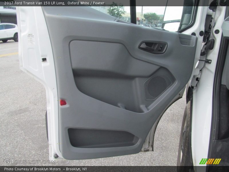 Oxford White / Pewter 2017 Ford Transit Van 150 LR Long