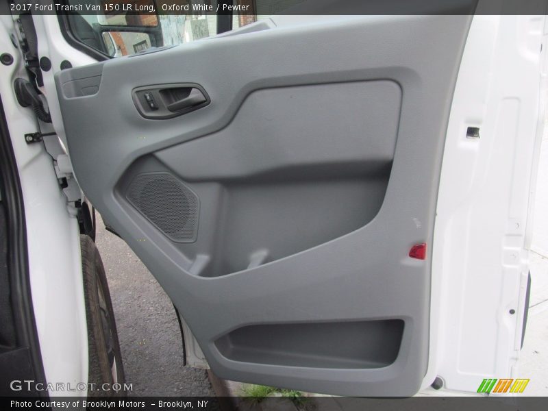 Oxford White / Pewter 2017 Ford Transit Van 150 LR Long