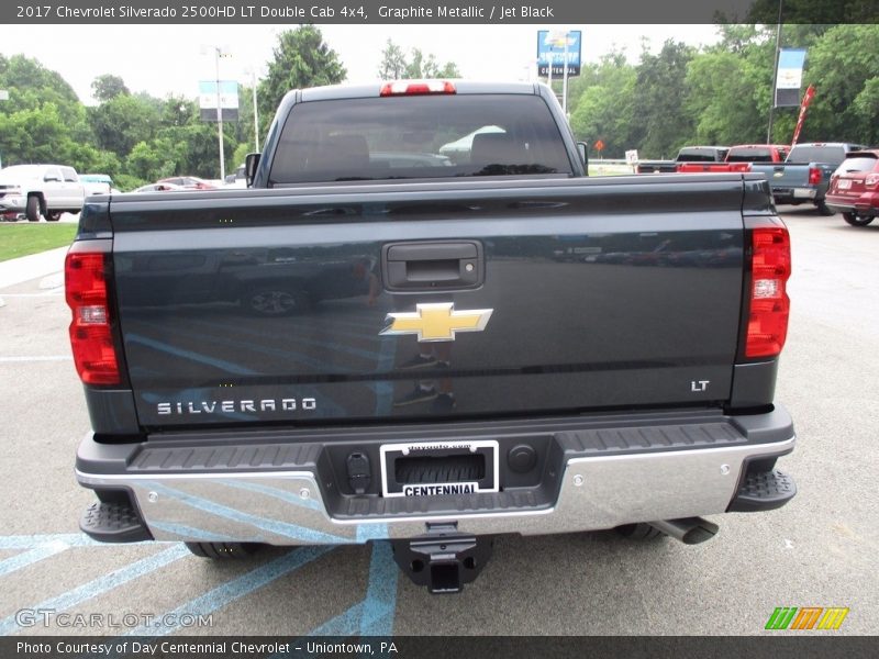 Graphite Metallic / Jet Black 2017 Chevrolet Silverado 2500HD LT Double Cab 4x4
