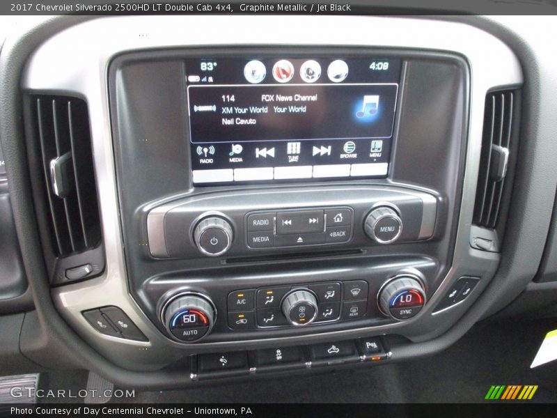 Graphite Metallic / Jet Black 2017 Chevrolet Silverado 2500HD LT Double Cab 4x4